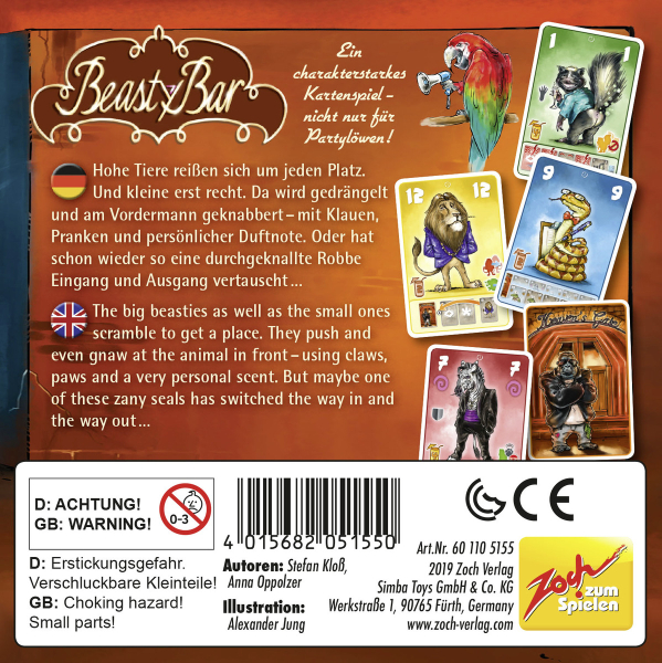 Zoch 601105155 – Beasty Bar